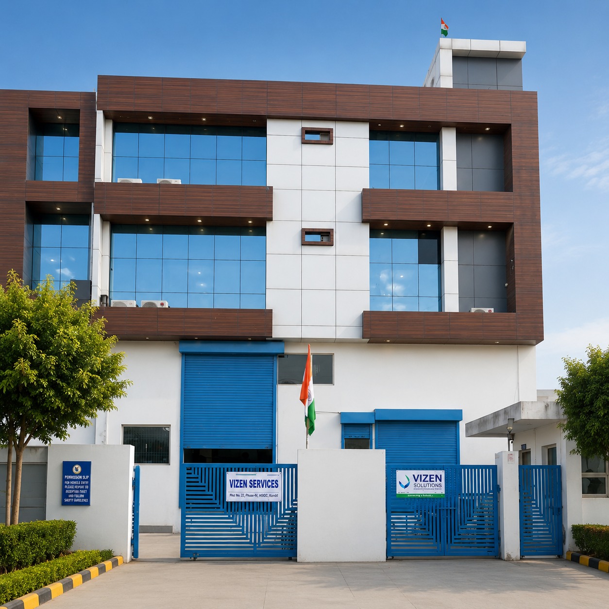 Vizen Solutions 15000 sq ft manufacturing facility Faridabad